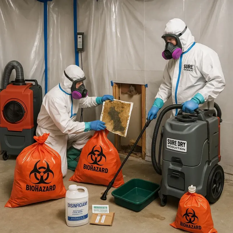 Contaminated Water Handling Protocols process in San Jacinto, CA