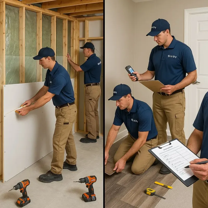 Repairs and Reconstruction process in San Jacinto, CA