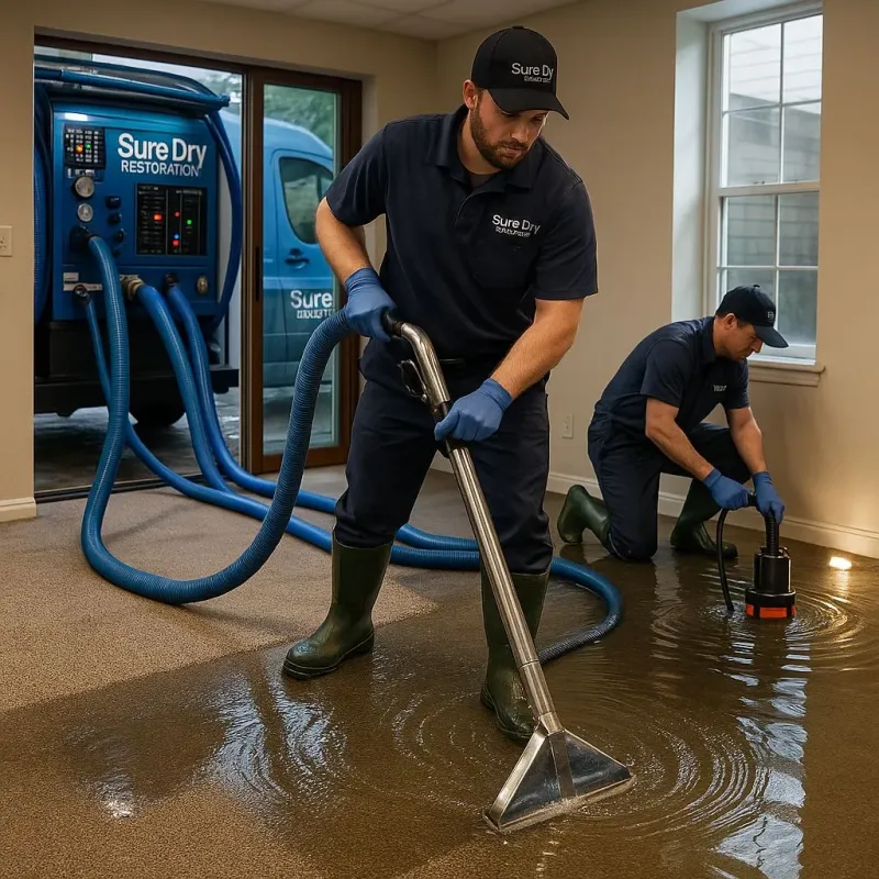 Water Extraction and Removal process in San Jacinto, CA